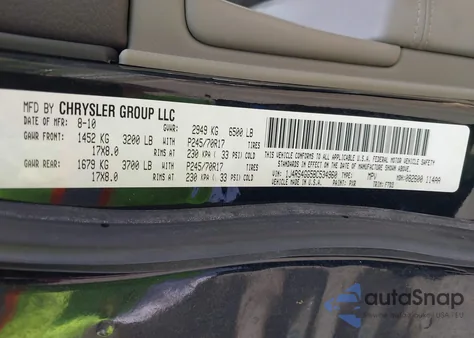 2011 Jeep Grand Cherokee Laredo z USA, uszkodzony, nr VIN 1J4RS4GG5BC534960